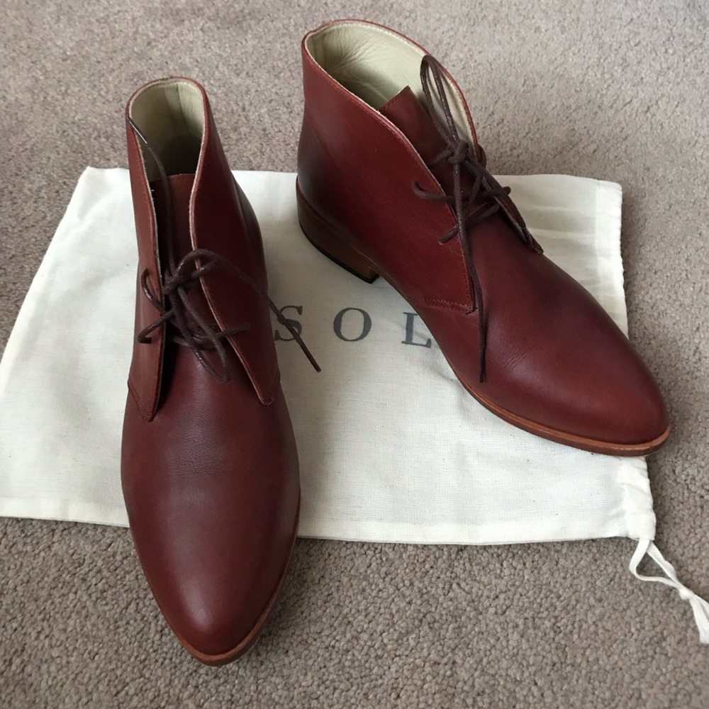 Nisolo Issa Boot in Brandy 7–Discontinued!